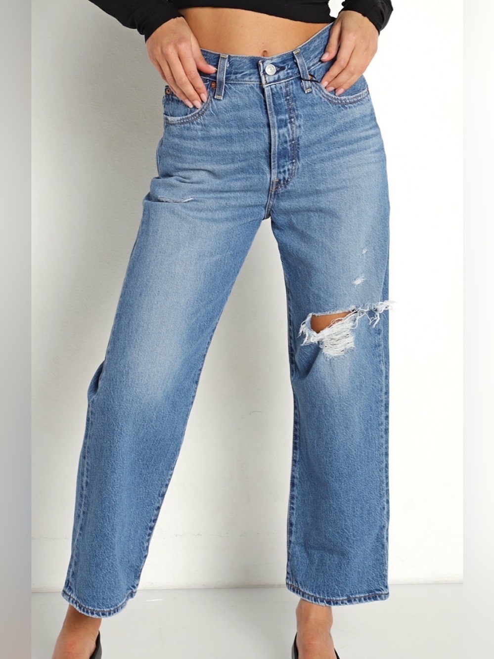 Levi’s Rib Cage Straight Ankle